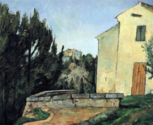  Paul Cezanne The Abandoned House - Art Print