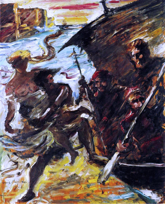  Lovis Corinth The Abduction - Art Print