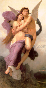  William Adolphe Bouguereau Abduction of Psyche - Art Print