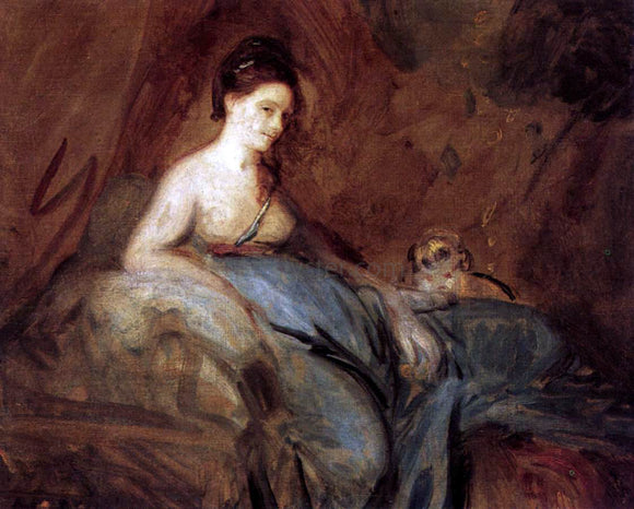  Sir Joshua Reynolds The Actress Kitty Fisher - Art Print