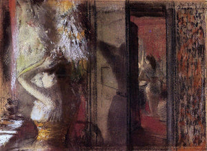  Edgar Degas The Actresses Dressing Room - Art Print