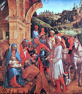  Vincenzo Foppa The Adoration of the Kings - Art Print