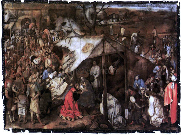  The Elder Pieter Bruegel The Adoration of the Kings - Art Print