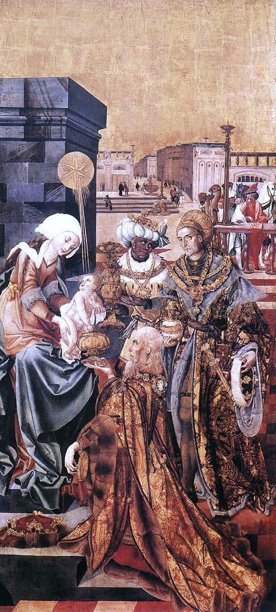  Master M S The Adoration of the Magi - Art Print