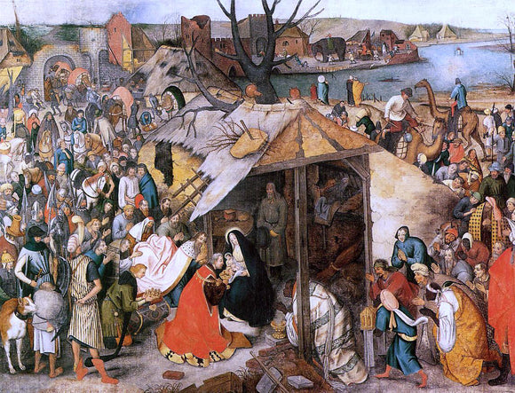  The Younger Pieter Bruegel The Adoration of the Magi - Art Print