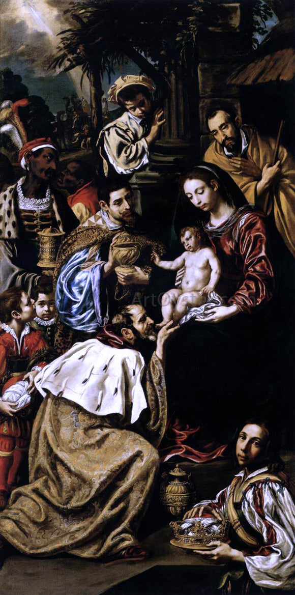  Luis Tristan De Escamilla The Adoration of the Magi - Art Print