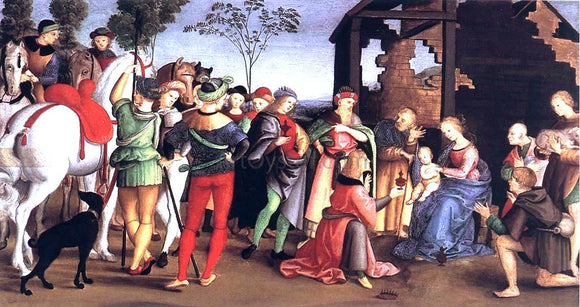  Raphael The Adoration of the Magi (Oddi altar) - Art Print