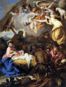  Giovanni Benedetto Castiglione The Adoration of the Shepherds - Art Print