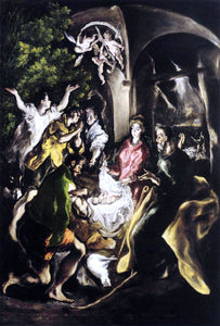  El Greco The Adoration of the Shepherds - Art Print