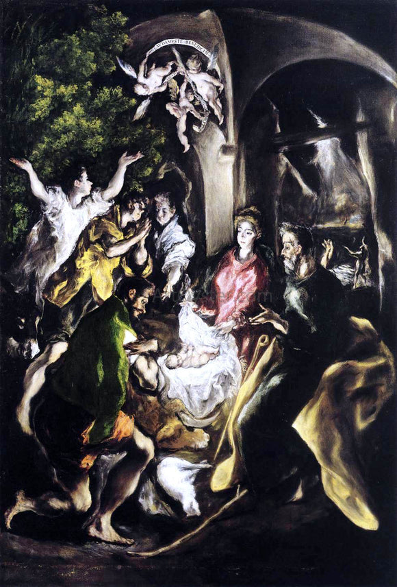  El Greco The Adoration of the Shepherds - Art Print