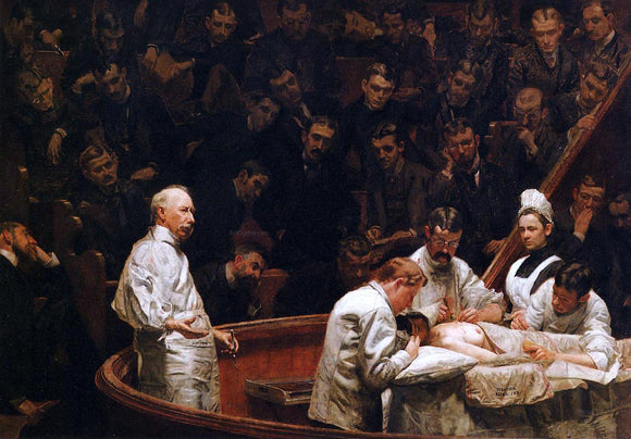  Thomas Eakins The Agnew Clinic - Art Print