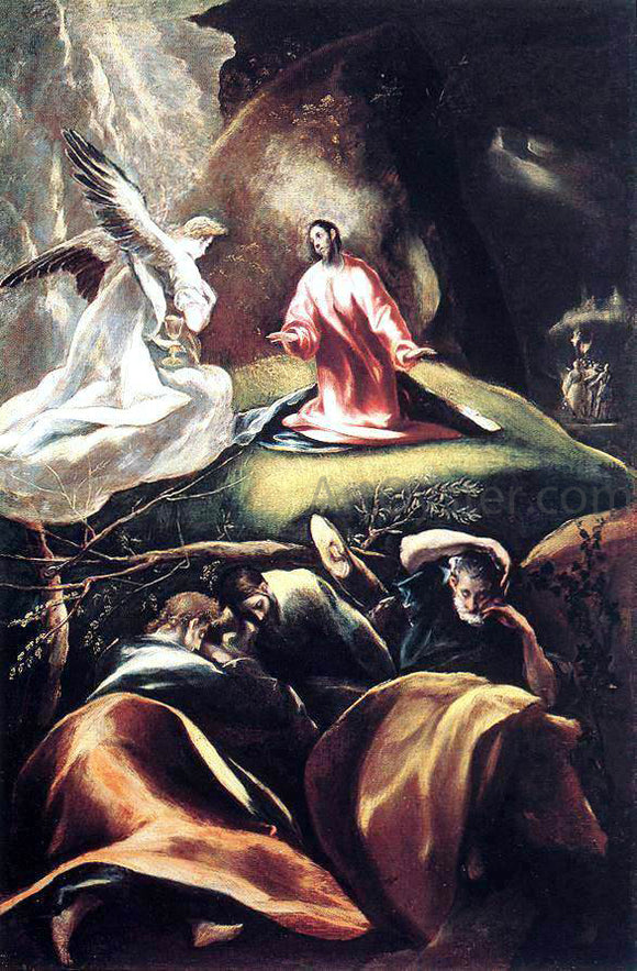  El Greco The Agony in the Garden - Art Print