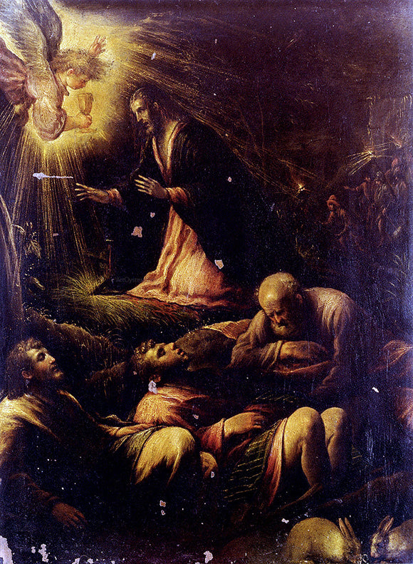  II Bassano Francesco The Agony in the Garden - Art Print
