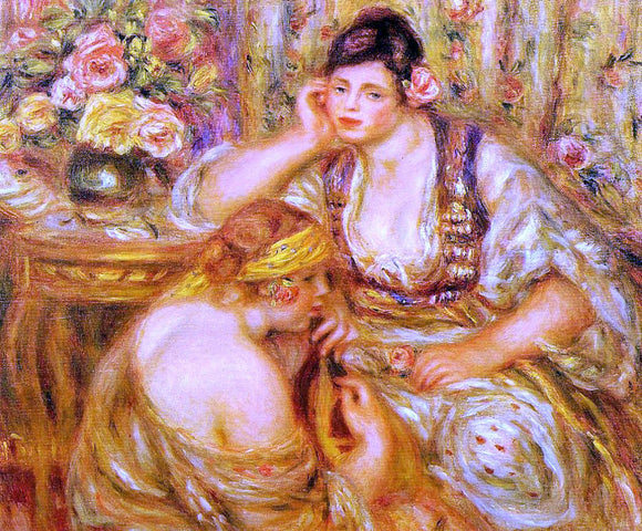  Pierre Auguste Renoir The Agreement - Art Print