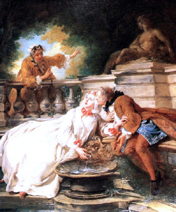  Jean-Francois De Troy The Alarm, or the Gouvernante Fidele - Art Print