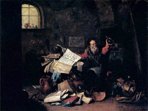  The Elder David Teniers The Alchemist - Art Print