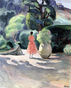  Henri Lebasque The Alley of Jars at Pradet - Art Print