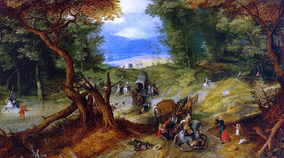  The Elder Jan Bruegel The Ambush - Art Print