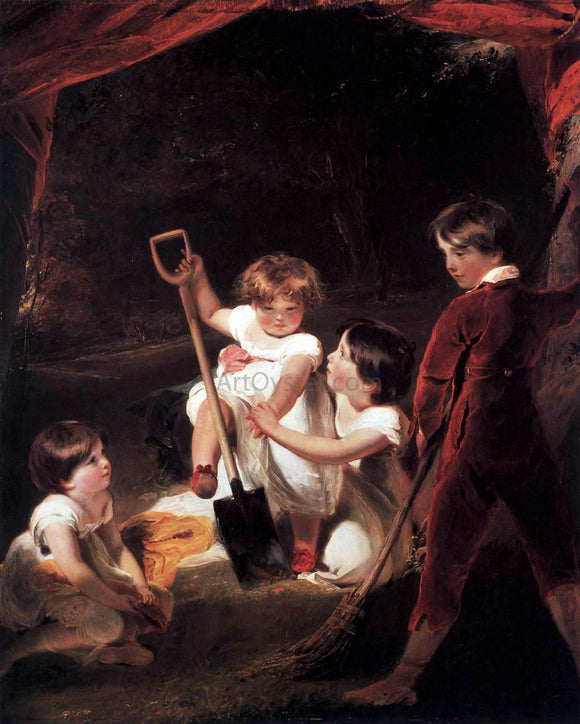  Sir Thomas Lawrence The Angerstein Children - Art Print