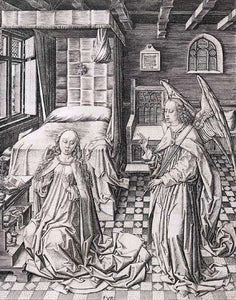  Master Fvb The Annunciation - Art Print