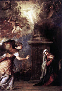  Titian The Annunciation - Art Print