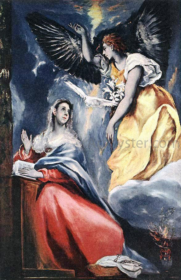  El Greco The Annunciation - Art Print