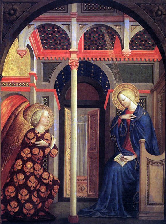  Tommaso Masolino The Annunciation - Art Print