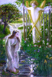  Dante Gabriel Rossetti The Annunciation - Art Print