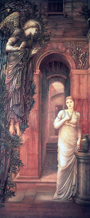  Sir Edward Burne-Jones The Annunciation - Art Print