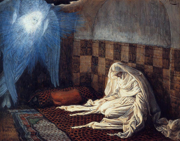  James Tissot The Annunciation - Art Print