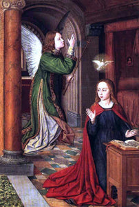  Master of Moulins The Annunciation - Art Print