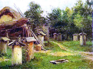  Isaac Ilich Levitan The Apiary - Art Print