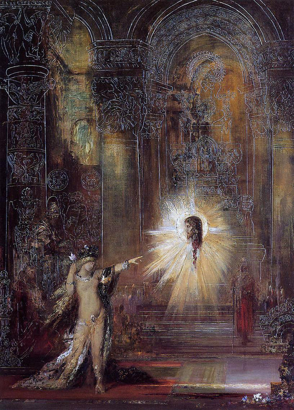  Gustave Moreau The Apparition - Art Print