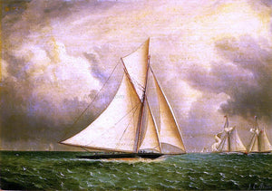  James E Buttersworth The Approaching Storm - Art Print