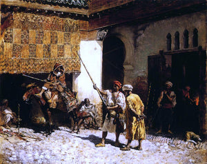  Edwin Lord Weeks The Arab Gunsmith - Art Print