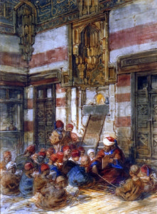  Guido Bach The Arab School - Art Print