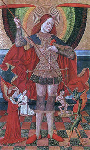  Juan De la Abadia The Archangel Michael - Art Print