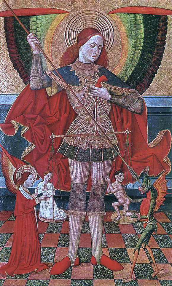  Juan De la Abadia The Archangel Michael - Art Print