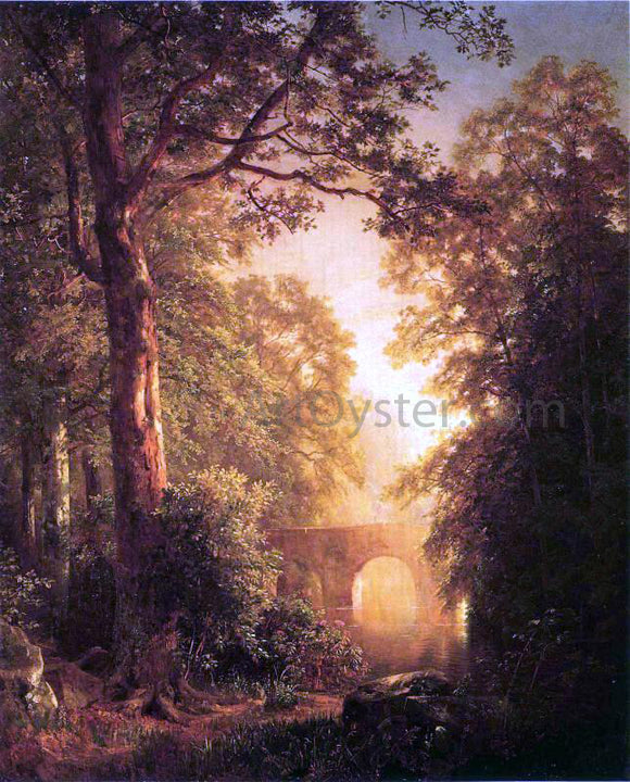  William Trost Richards The Arched Bridge - Art Print