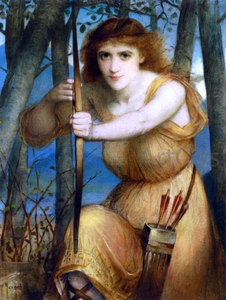  Edward Charles Halle The Archer - Art Print