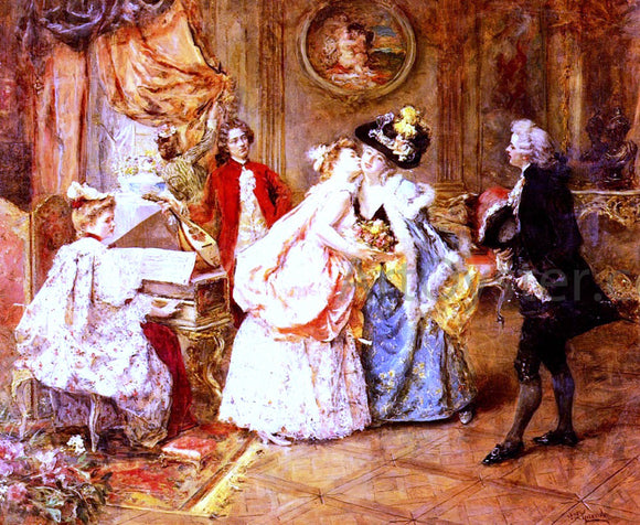  Eduardo Leon Garrido The Arrival - Art Print