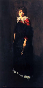  Robert Henri The Art Student (also known as Miss Josephine Nivison) - Art Print