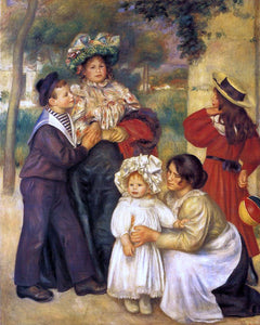  Pierre Auguste Renoir The Artist's Family - Art Print