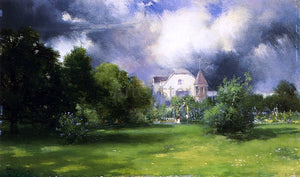  Thomas Moran The Artist's Home - East Hampton, Long Island - Art Print