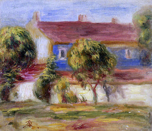  Pierre Auguste Renoir The Artist's House - Art Print