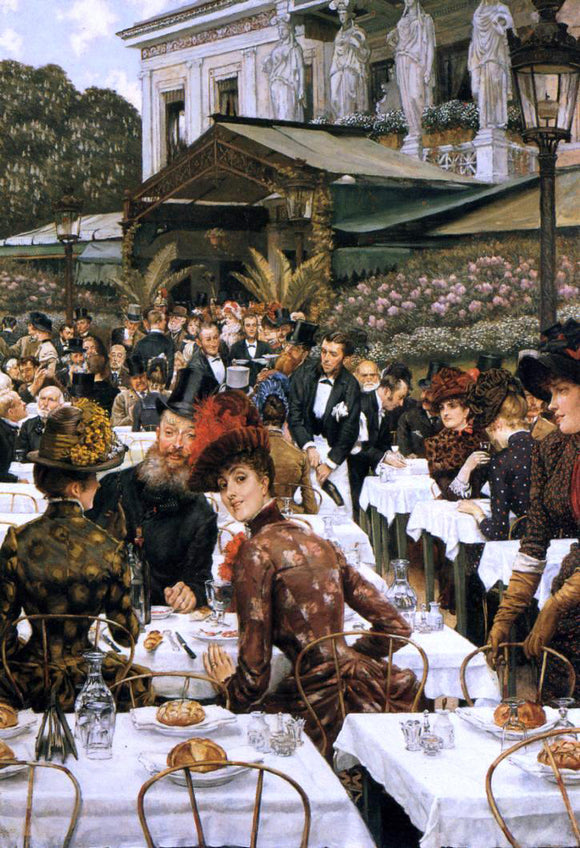  James Tissot The Artist's Ladies - Art Print