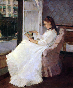  Berthe Morisot The Artist's Sister at a Window - Art Print
