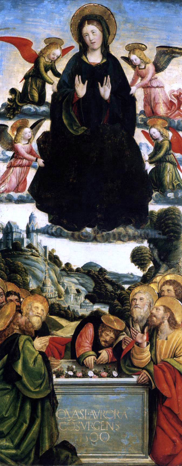  Defendente Ferrari The Assumption of the Virgin - Art Print