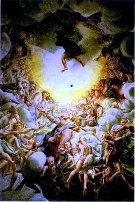  Correggio The Assumption of the Virgin - Art Print