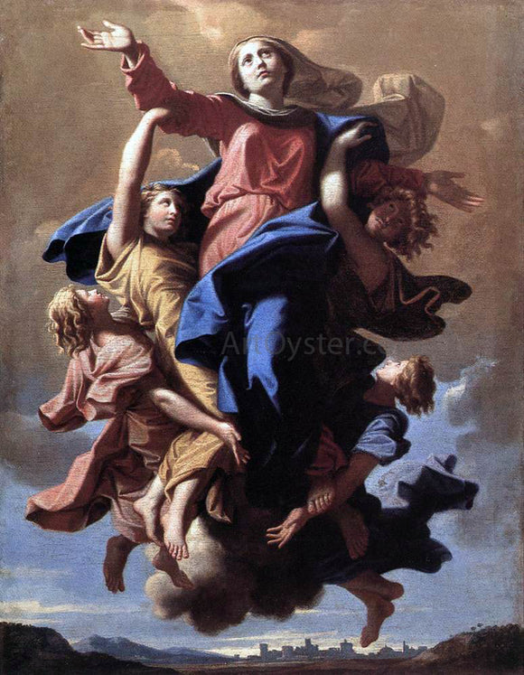  Nicolas Poussin The Assumption of the Virgin - Art Print